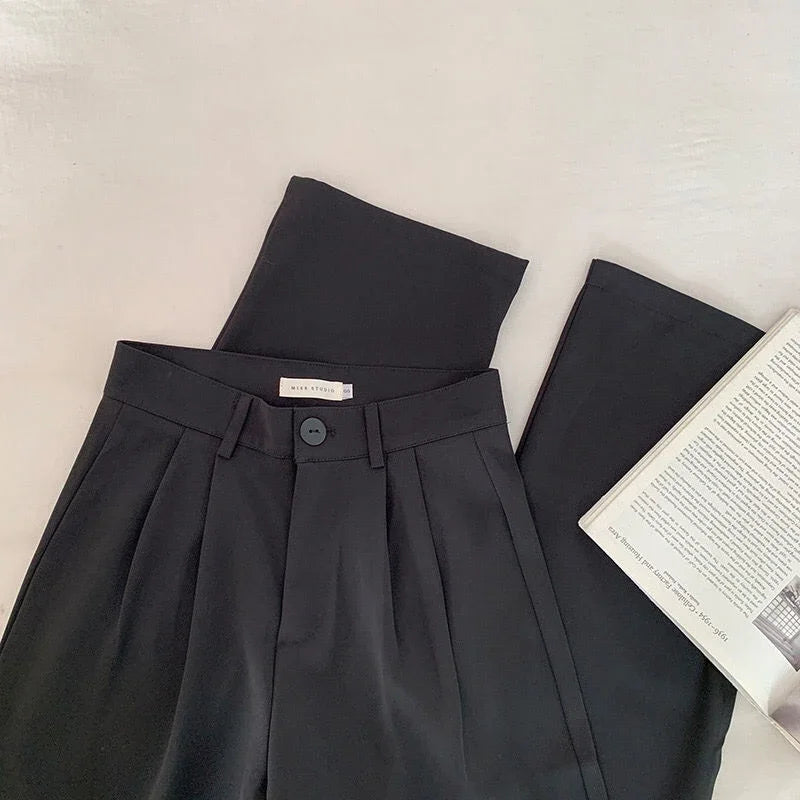 High Waist Women Suit Pants.