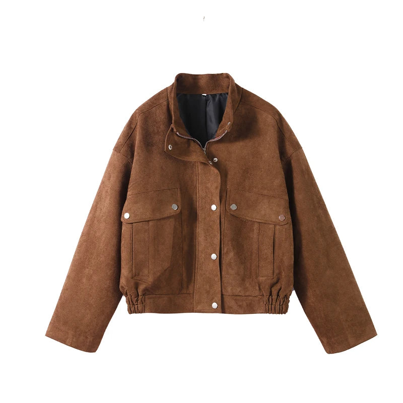 Brown Suede Jacket