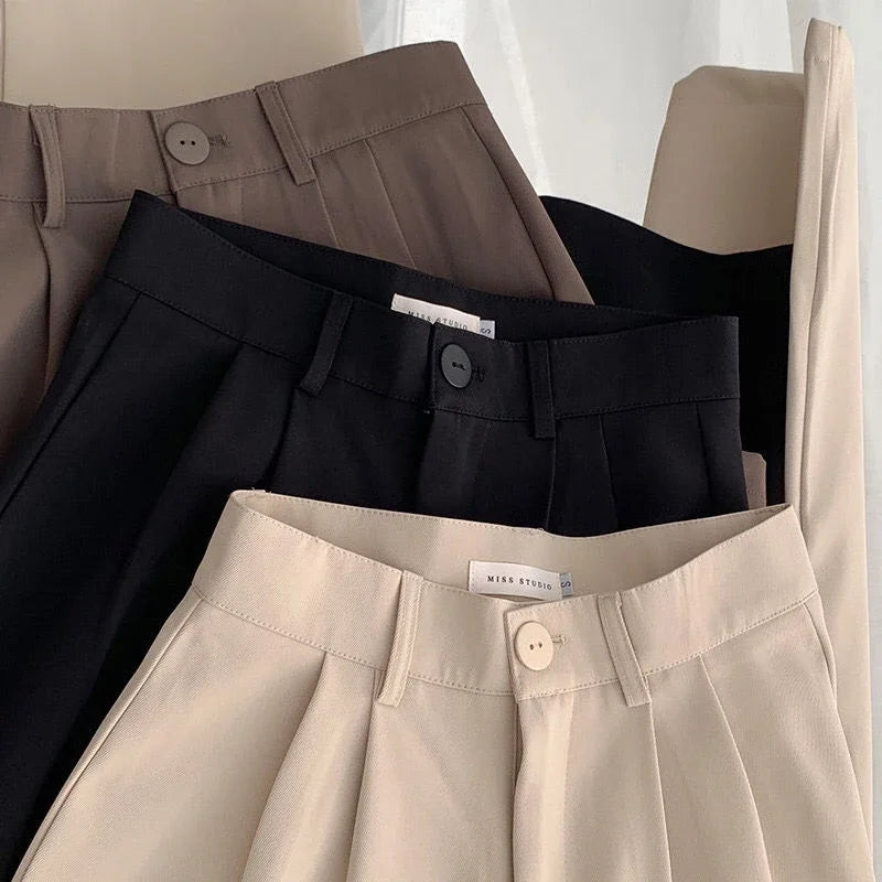 High Waist Women Suit Pants.