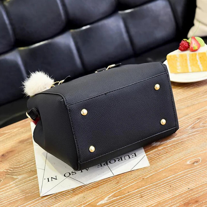 HandBags Women Vintage Purse Plush Tassel Messenger Bags