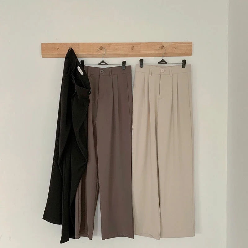 High Waist Women Suit Pants.