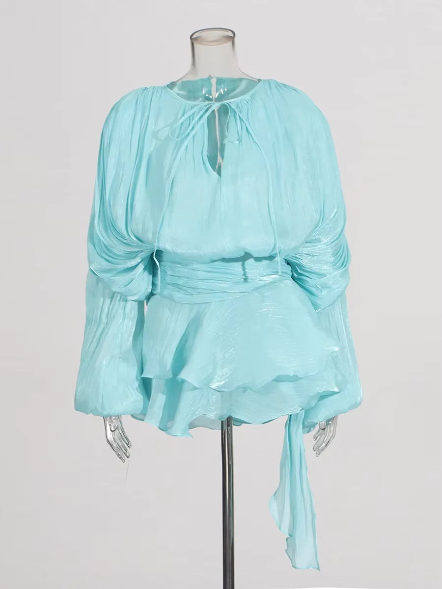 TWOTWINSTYLE Solid Blouse
