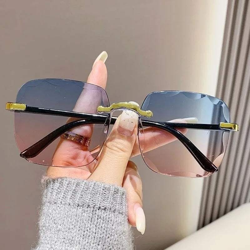 Large Frame Retro Women's Sunglasses