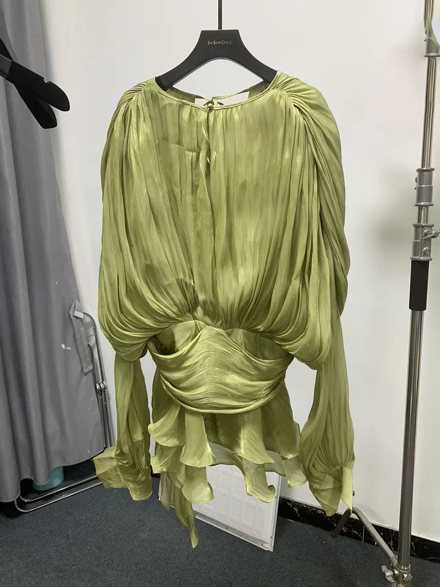 TWOTWINSTYLE Solid Blouse