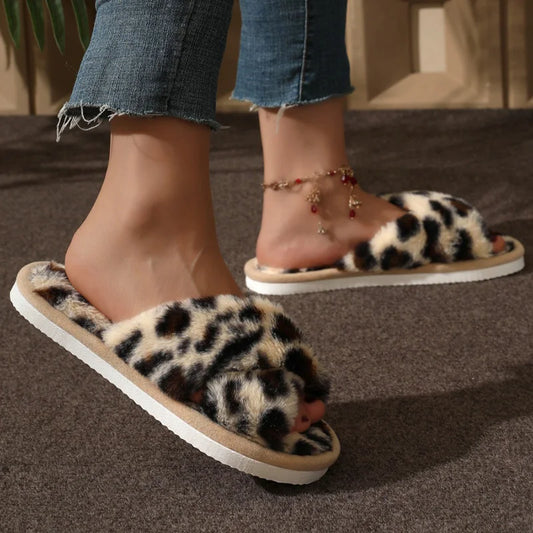 Leopard Slippers