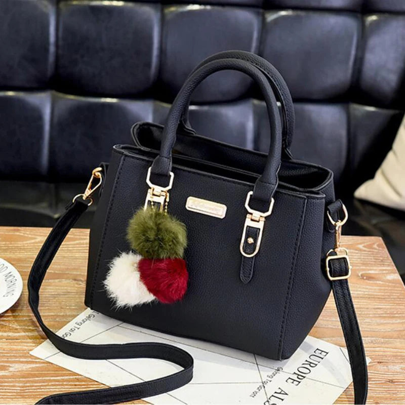 HandBags Women Vintage Purse Plush Tassel Messenger Bags