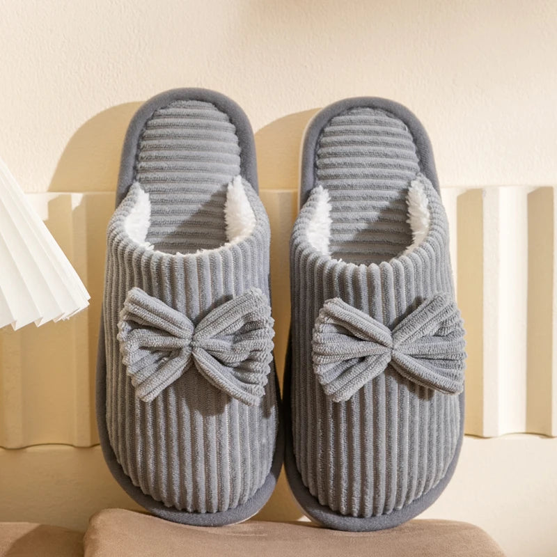 Women's Bow Slippers