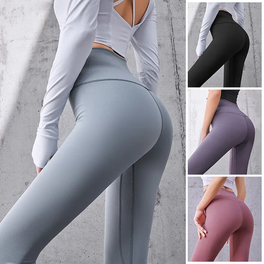 Yoga Pants High Waisted Gym_eggings Sport Women Fitness