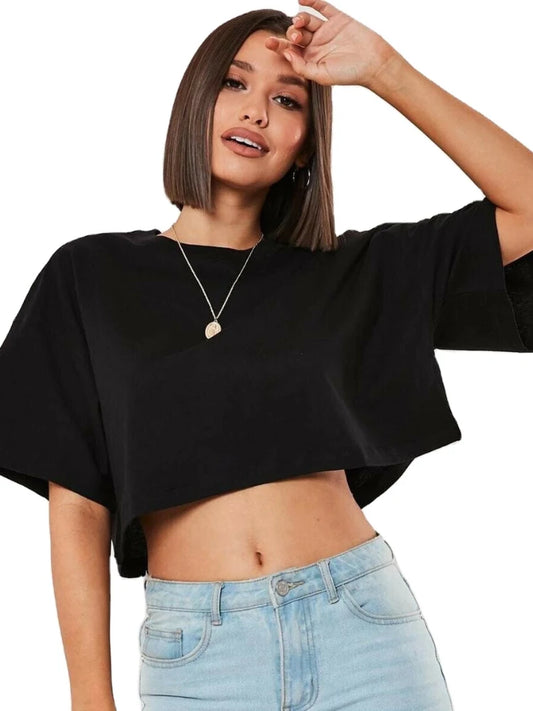 Cotton Women Short Sleeve Dance Running Clothes Yoga Fitness.