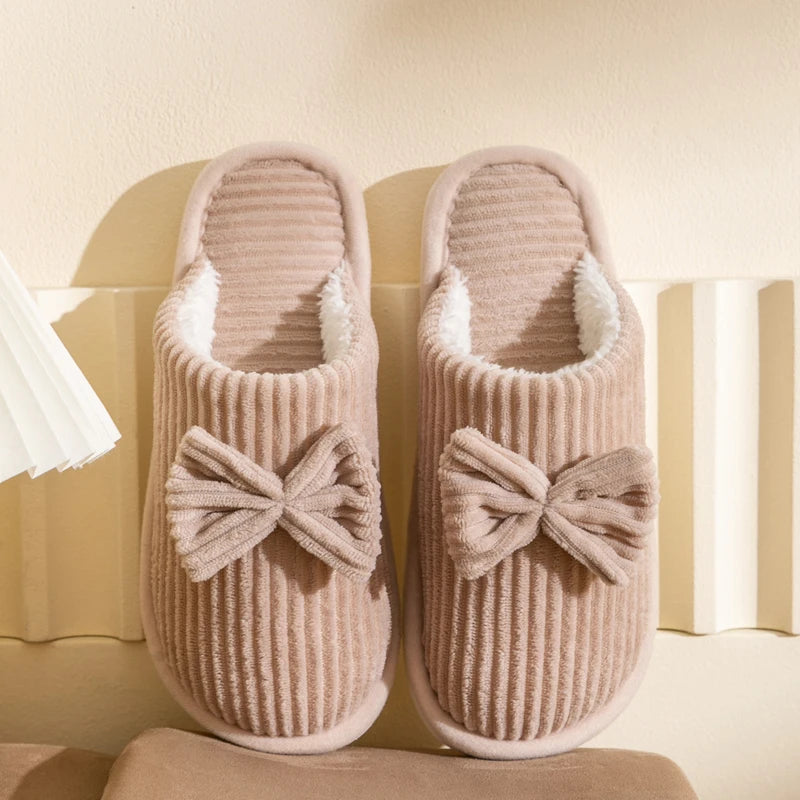 Women's Bow Slippers