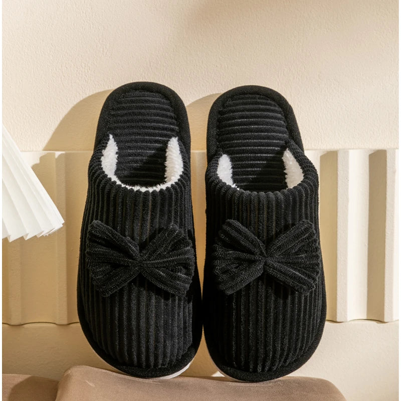 Women's Bow Slippers