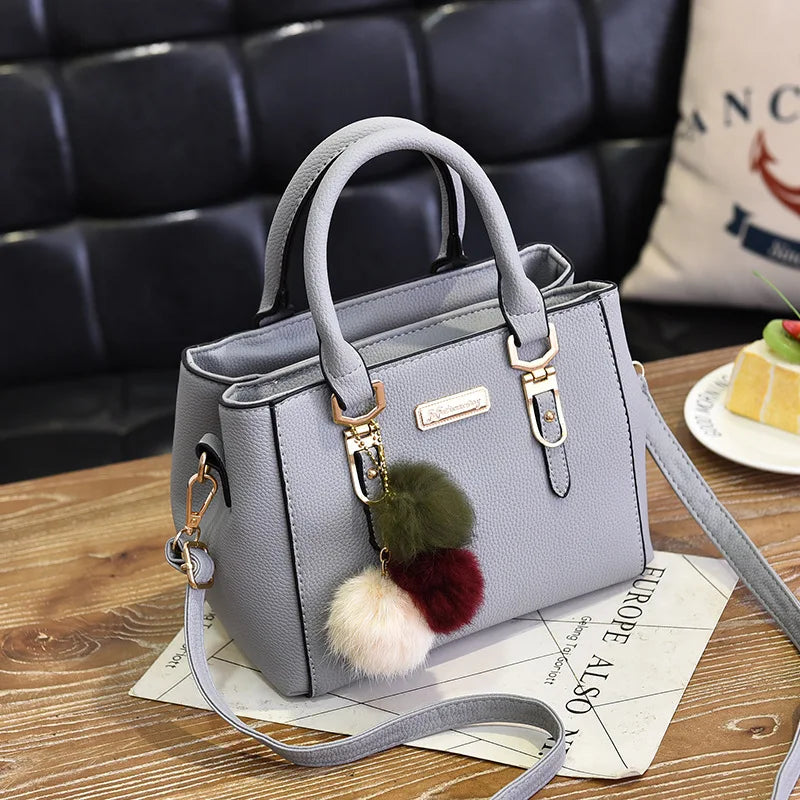 HandBags Women Vintage Purse Plush Tassel Messenger Bags
