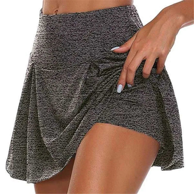 Dance Fitness Short Skirts Quick Drying Solid.