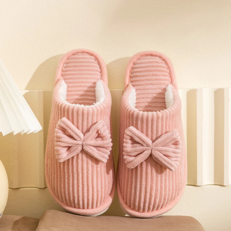 Women's Bow Slippers