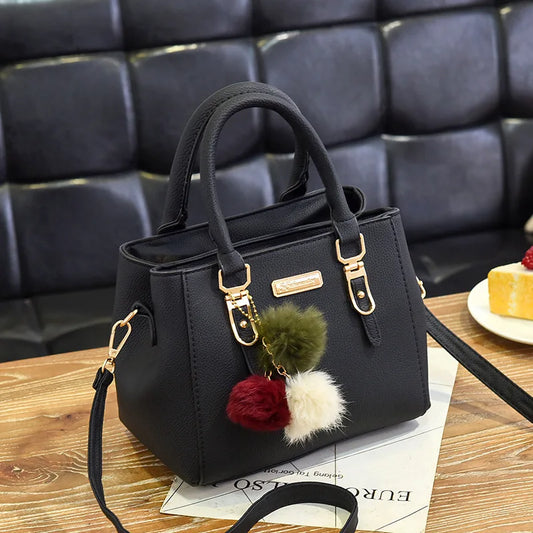 HandBags Women Vintage Purse Plush Tassel Messenger Bags
