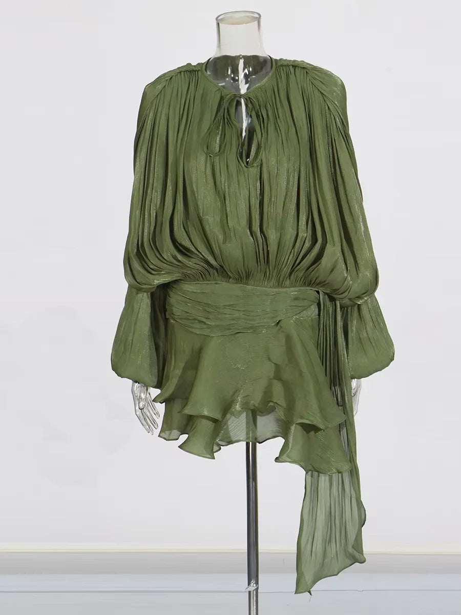 TWOTWINSTYLE Solid Blouse